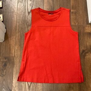 Gap cotton stretch basic top size medium
